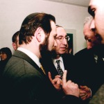 Leon speaking with Bibi Netanyahu