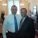 Leon with Joe Percoco Deputy Secretary to Gov Cuomo